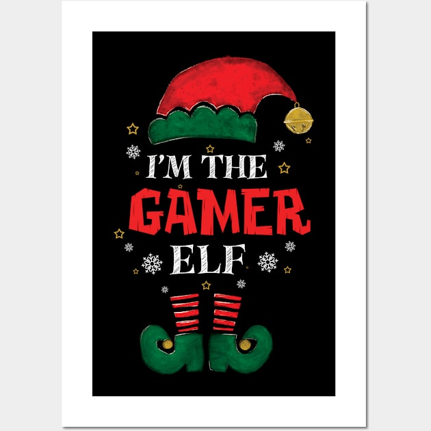 I'm The Gamer Elf Wall Art by novaya